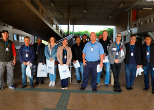 Colaboradores de Santa Bárbara d'Oeste visitam o Campus Araras da FHO